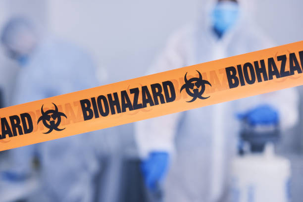 Professional Biohazard technician working in Cordesville, SC